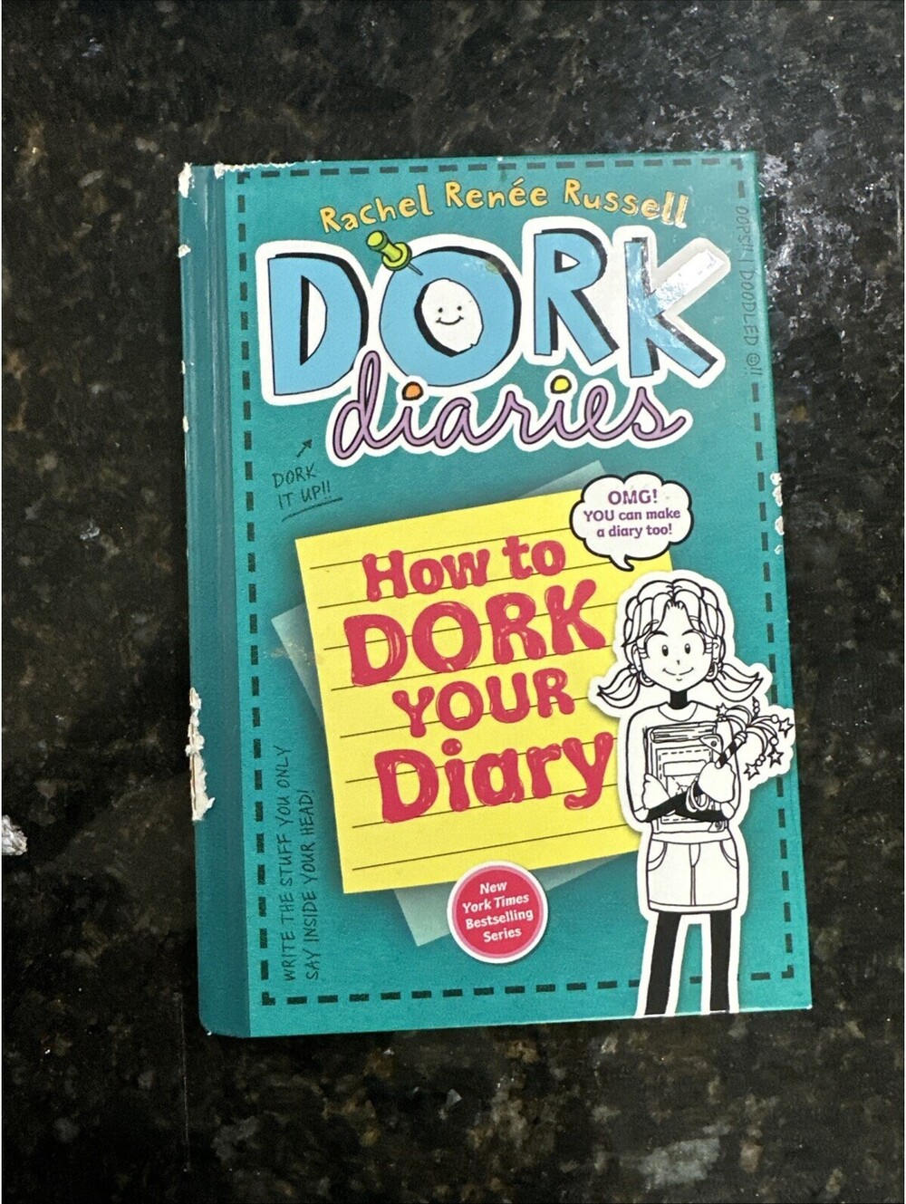 Dork Diaries 3 1/2 : How to Dork Your Diary by Rachel Renée Russel Damaged